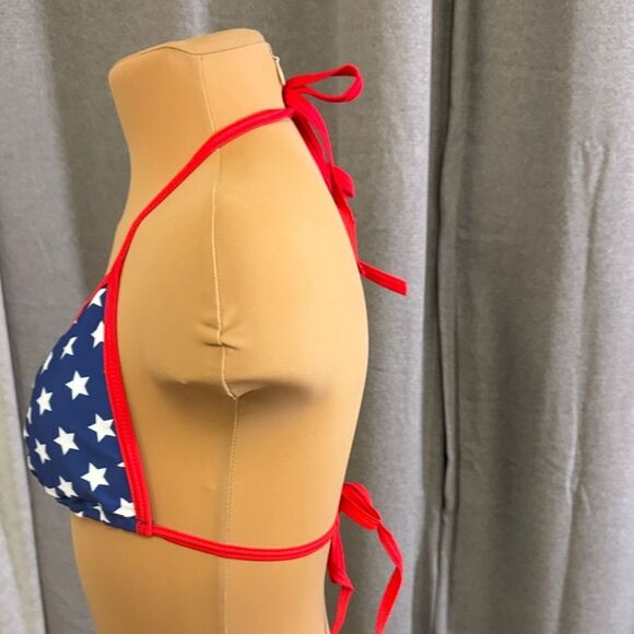 Mine Red and Blue Star Bikini Bottom - Picture 6 of 13